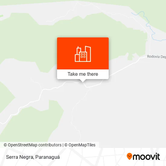 Serra Negra map