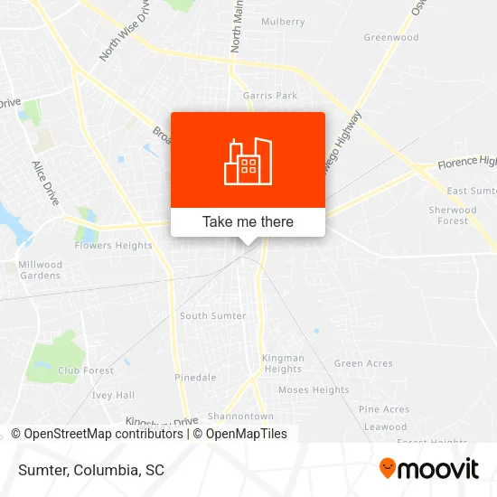 Sumter map