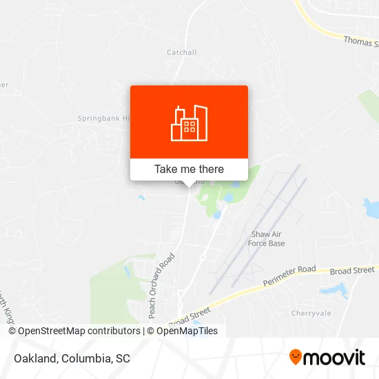 Oakland map