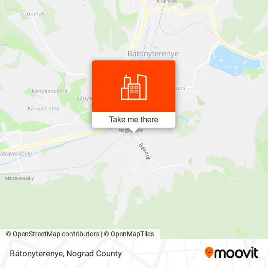 Bátonyterenye map