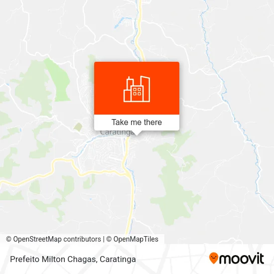 Prefeito Milton Chagas map