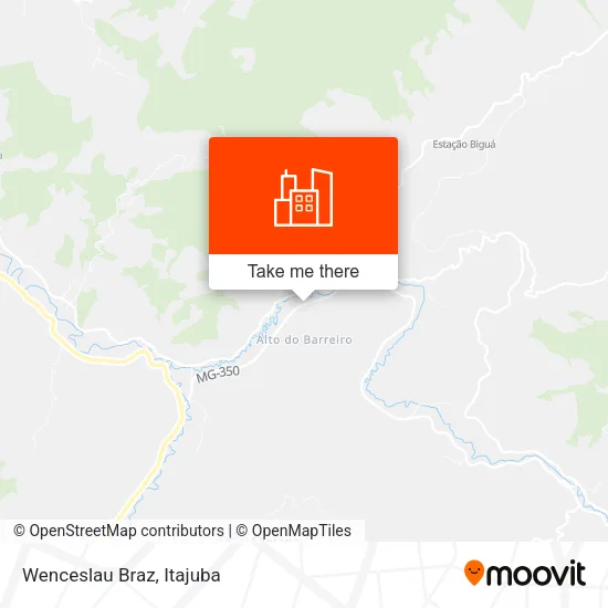 Wenceslau Braz map