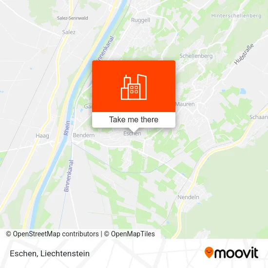 Eschen map