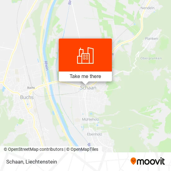Schaan map