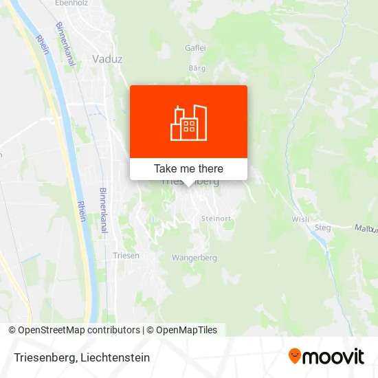 Triesenberg map