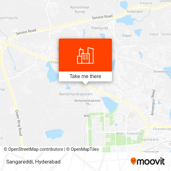 Sangareddi map