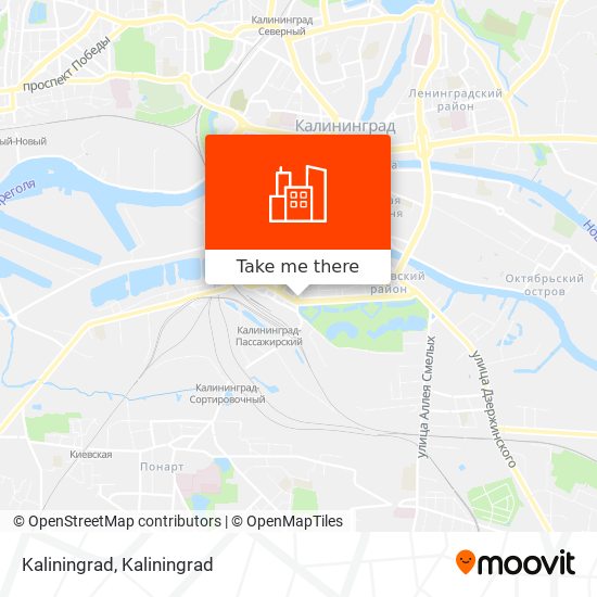 Kaliningrad map