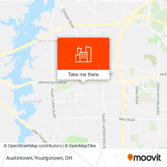 Austintown map