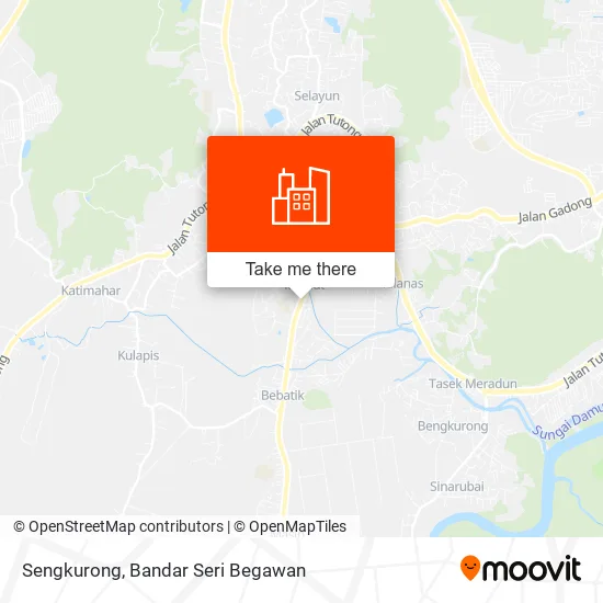 Sengkurong map