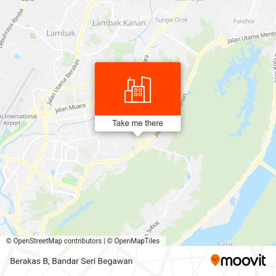 Berakas B map