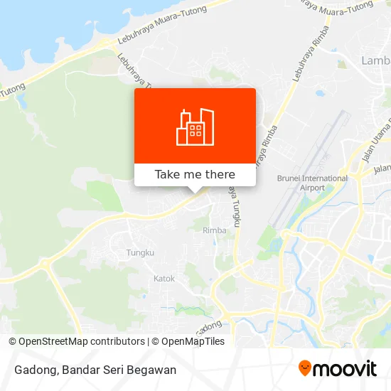 Gadong map