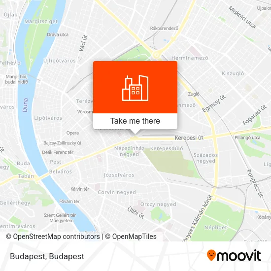 Budapest map