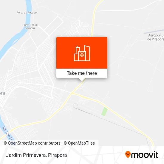 Jardim Primavera map