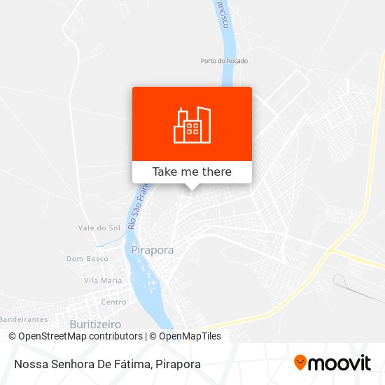 Nossa Senhora De Fátima map