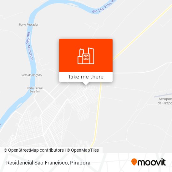 Residencial São Francisco map