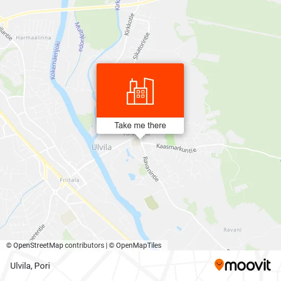 Ulvila map