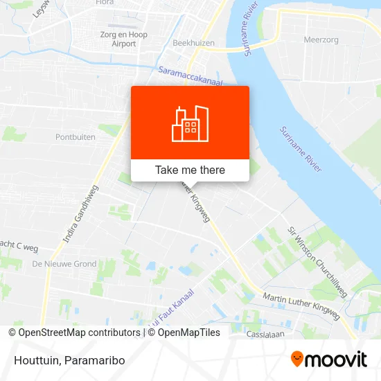 Houttuin map