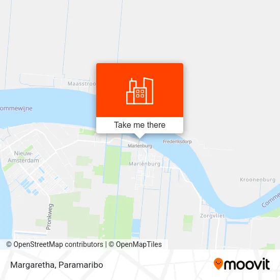 Margaretha map