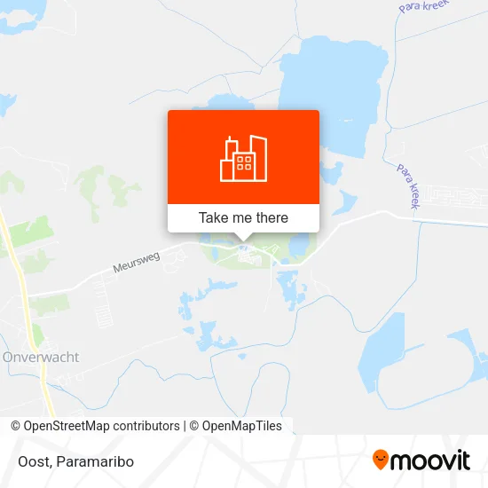 Oost map