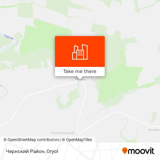 Чернский Район map