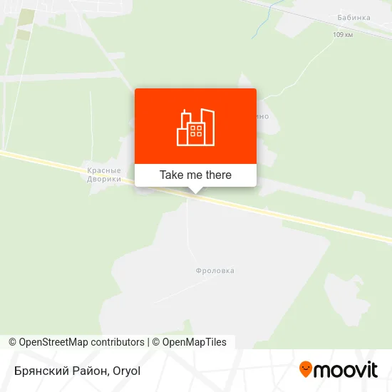 Брянский Район map