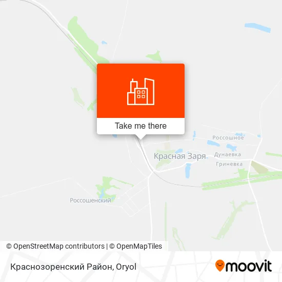 Краснозоренский Район map