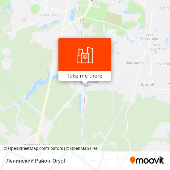 Ленинский Район map