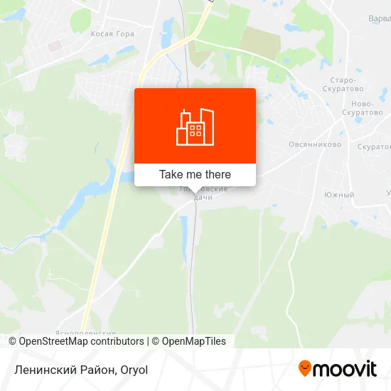 Ленинский Район map