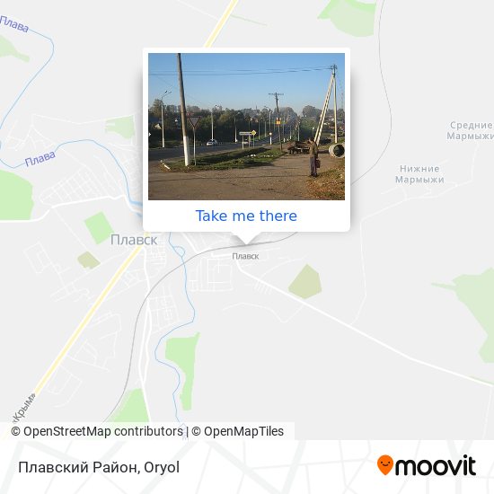 Плавский Район map