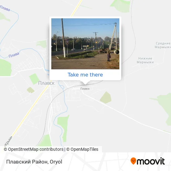 Плавский Район map