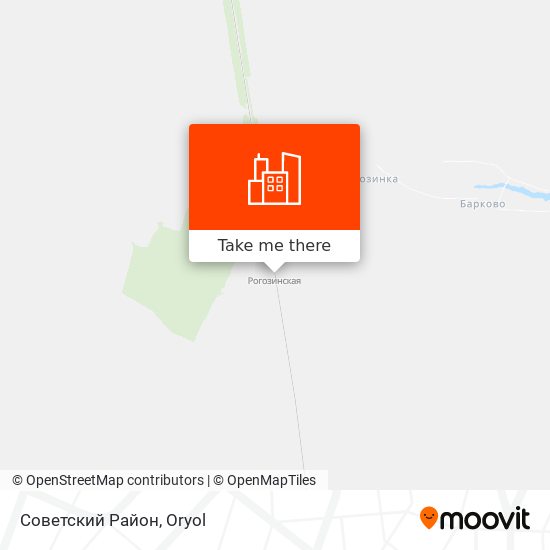 Советский Район map