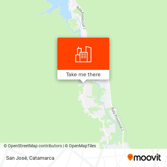 San José map