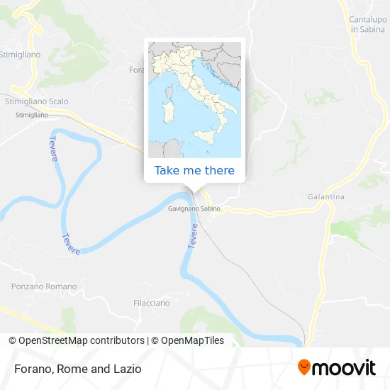 Forano map