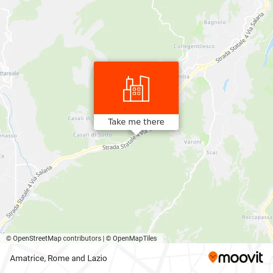 Amatrice map