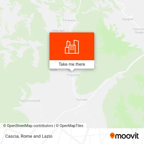 Cascia map
