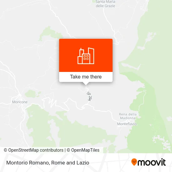 Montorio Romano map