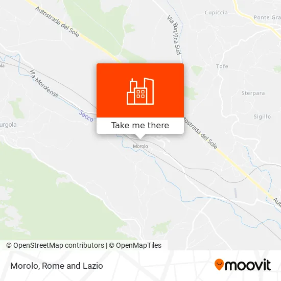Morolo map