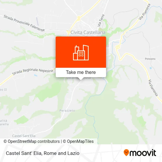 Castel Sant' Elia map