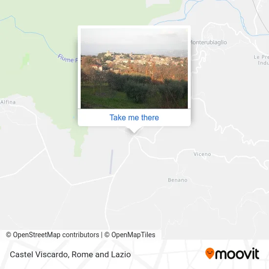 Castel Viscardo map
