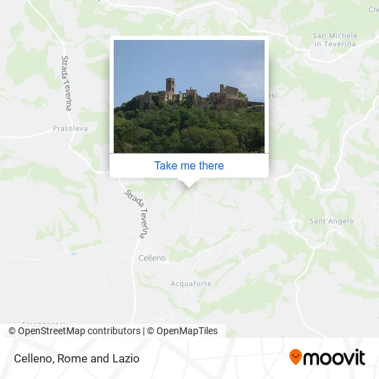 Celleno map