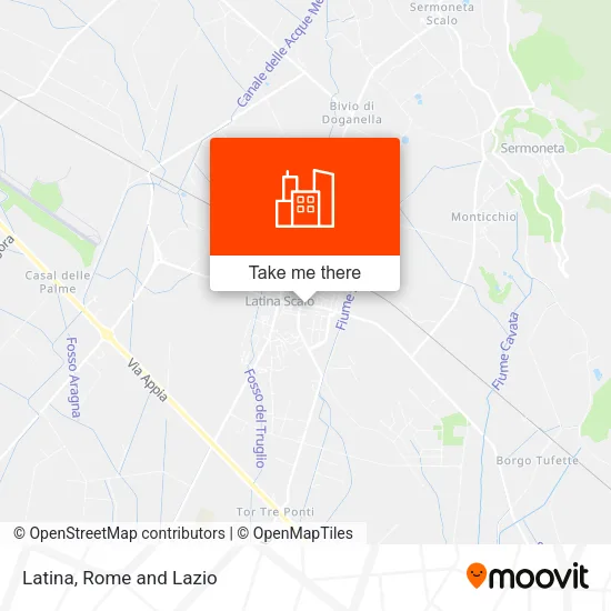 Latina map