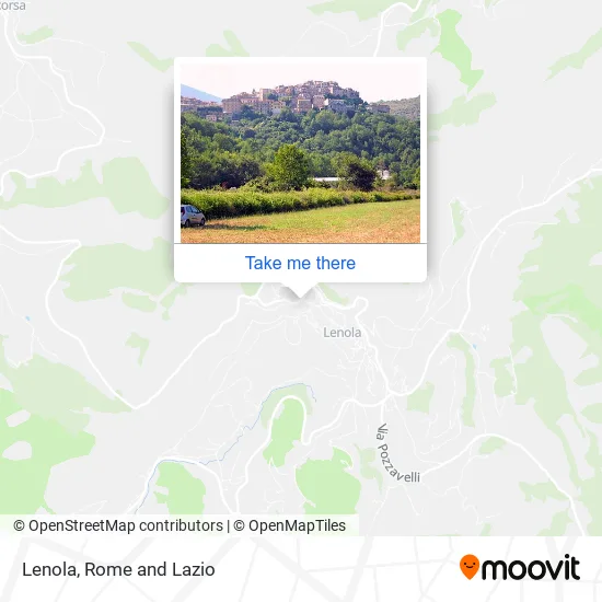 Lenola map