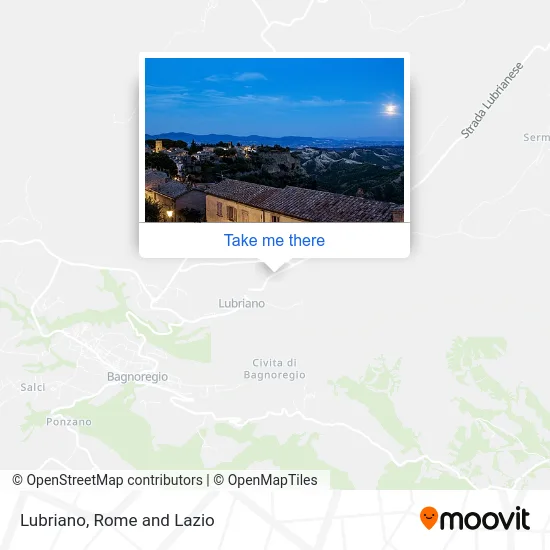 Lubriano map