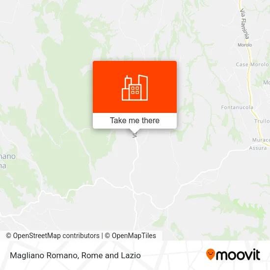 Magliano Romano map