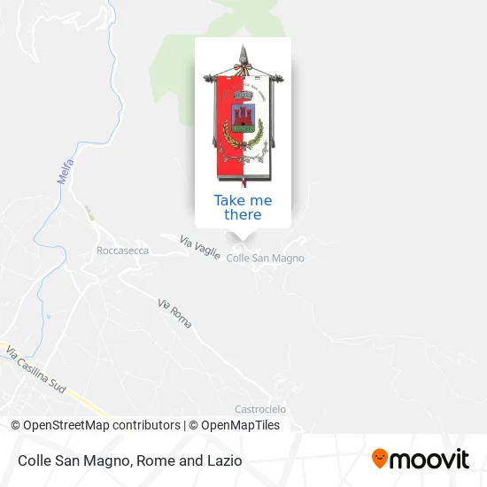 Colle San Magno map