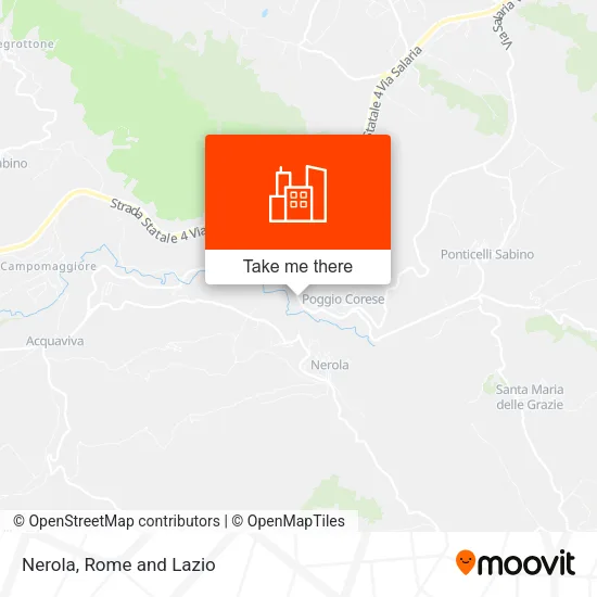 Nerola map