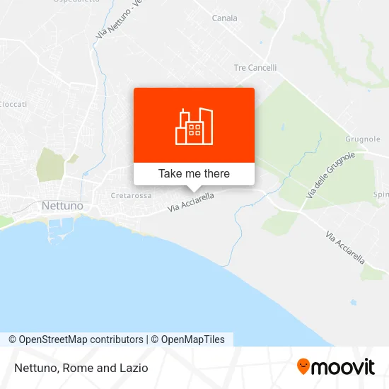 Nettuno map