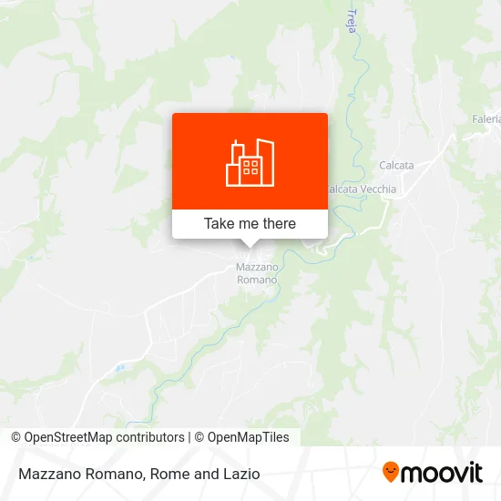 Mazzano Romano map