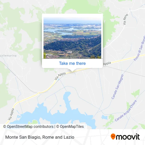 Mount Saint Blaise map