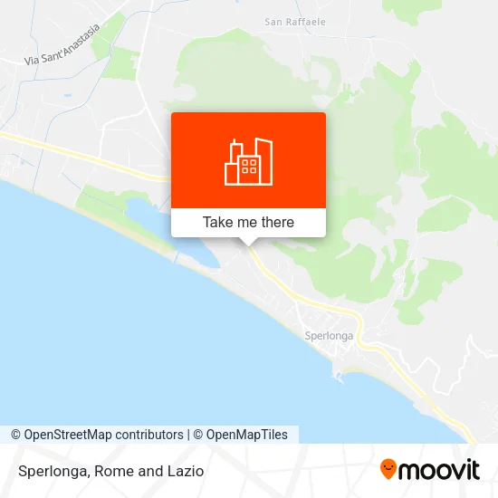 Sperlonga map